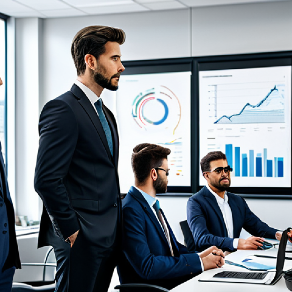 **
"A diverse group of professionals attending a compliance training seminar in a modern office setting, fully clothed in business attire, appropriate content, safe for work, perfect anatomy, natural proportions, professional presentation, high-resolution, learning about AI and data analysis for risk management, family-friendly."
**