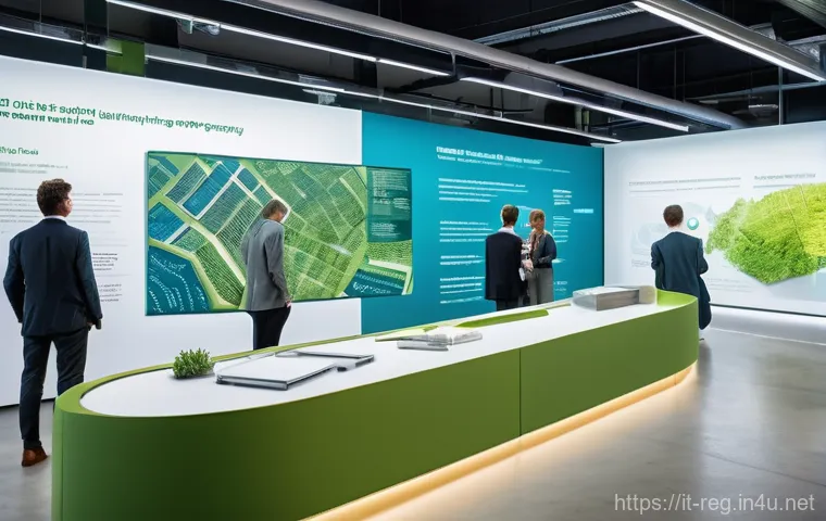 규제 업무와 관련된 유망 산업 - **Prompt for Green Economy and Circularity:**
"A vibrant image depicting a modern, eco-friendly ...