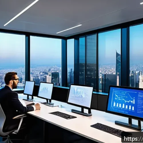 Home 31 규제요원으로서의 글로벌 진출 가능성 - A modern corporate office setting featuring a diverse team of professionals engaged in a compliance ...